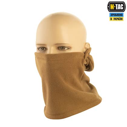 3 - Балаклава-ниндзя M-Tac Elite флис (320г/м2). Койот