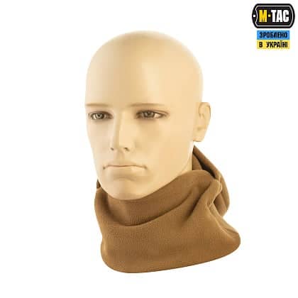 4 - Балаклава-ниндзя M-Tac Elite флис (320г/м2). Койот
