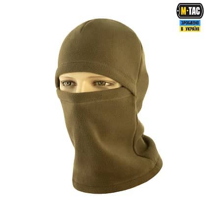 1 - Балаклава-ниндзя M-Tac Elite флис (320г/м2). Темная Олива