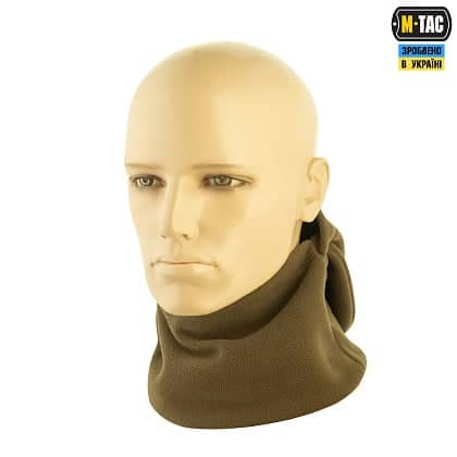 4 - Балаклава-ниндзя M-Tac Elite флис (320г/м2). Темная Олива