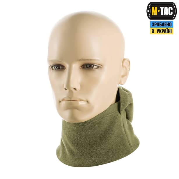 4 - Балаклава-ниндзя M-Tac Elite флис (320г/м2). Олива