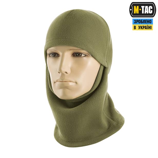 3 - Балаклава-ниндзя M-Tac Elite флис (320г/м2). Олива
