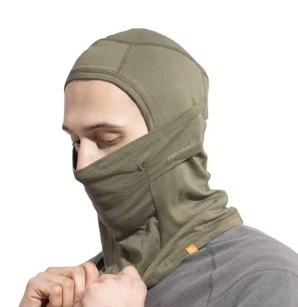 2 - Тактична балаклава Pentagon Kryptis K14024. Олива