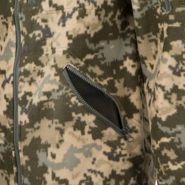 5 - Куртка флисовая тактическая. Пиксель