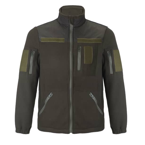 2 - Куртка флисовая тактическая. Олива