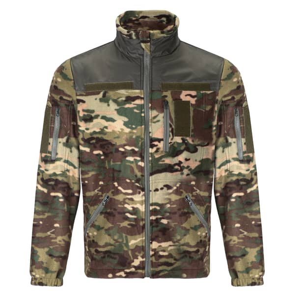 2 - Куртка флисовая тактическая. Мультикам