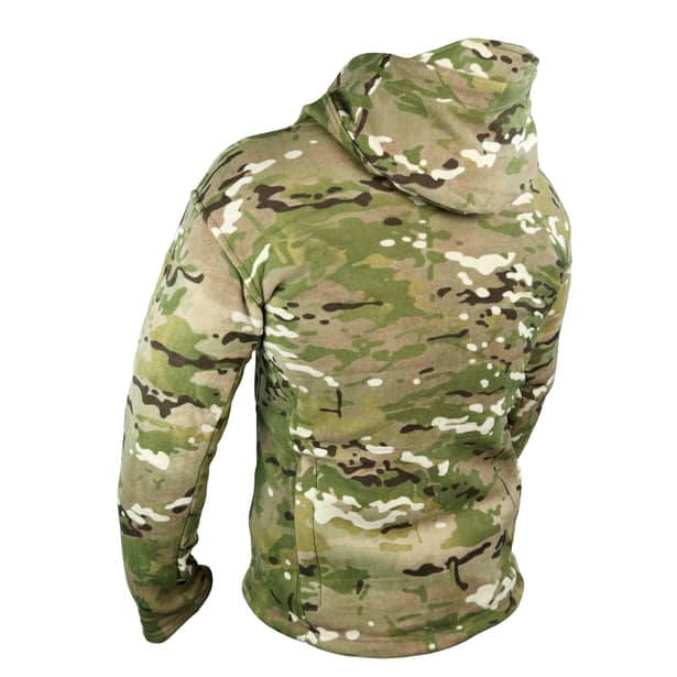 2 - Кофта тактична флісова з капюшоном. Мультикам