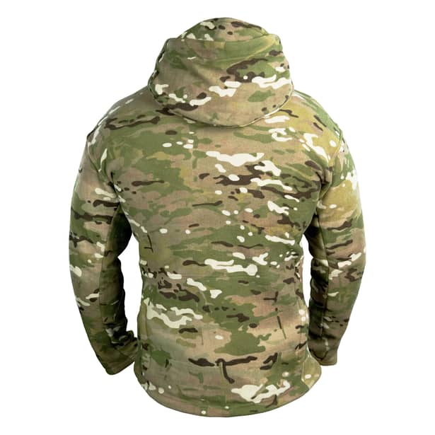 3 - Кофта тактична флісова з капюшоном. Мультикам
