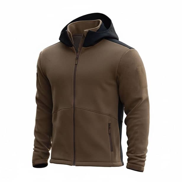 1 - Кофта флісова з капюшоном Combatant THOR. Койот