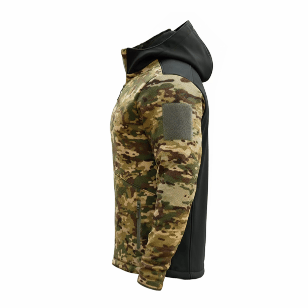 3 - Кофта флісова з капюшоном Combatant THOR. Мультикам