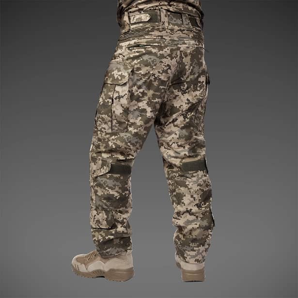 4 - Боевые штаны без наколенников SPECPROM G3 Combat Pants. Пиксель ММ14
