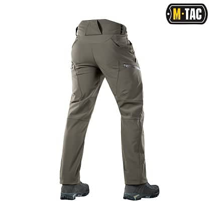 2 - Штаны M-Tac Soft Shell Winter. Олива