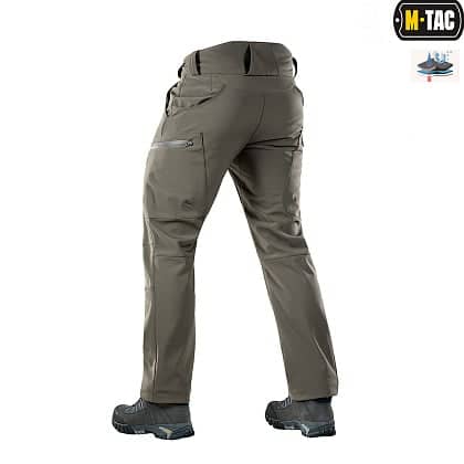 5 - Штаны M-Tac Soft Shell Winter. Олива