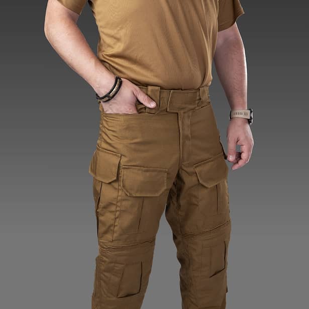 6 - Боевые штаны без наколенников SPECPROM G3 Combat Pants. Койот