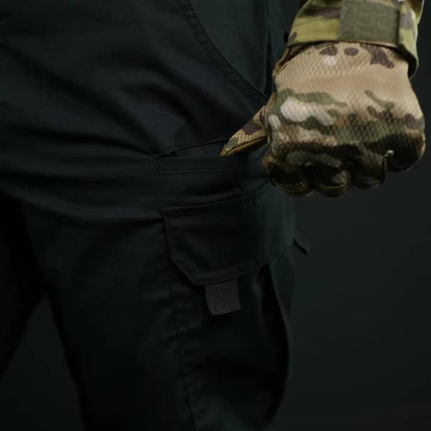 8 - Тактические штаны Kiborg Gen.1. Черный