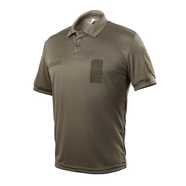 1 - Футболка-поло SPECPROM тактична Coolmax. Олива