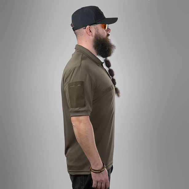 6 - Футболка-поло SPECPROM тактична Coolmax. Олива