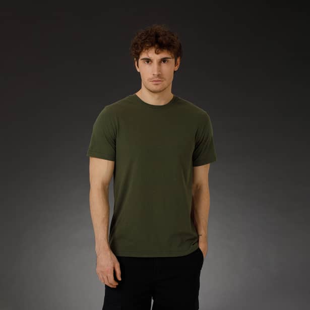 2 - Футболка SPECPROM однотонна, без малюнків. Олива