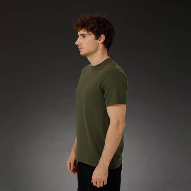 3 - Футболка SPECPROM однотонна, без малюнків. Олива