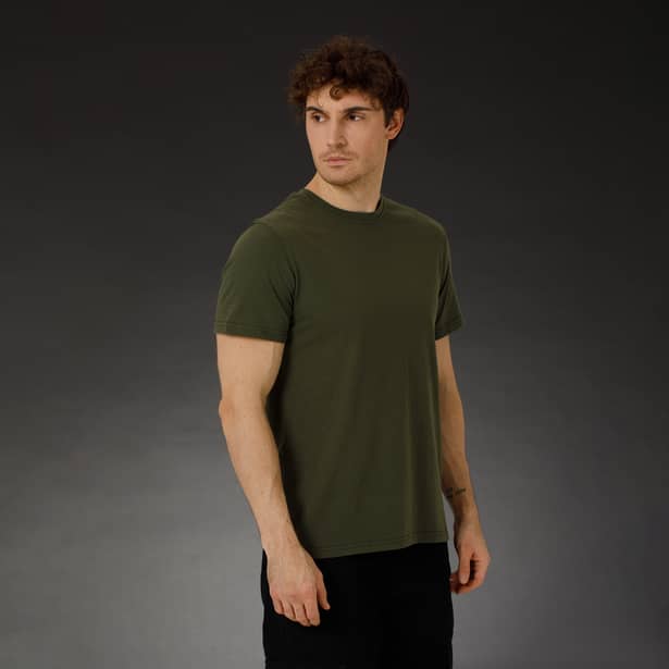4 - Футболка SPECPROM однотонна, без малюнків. Олива