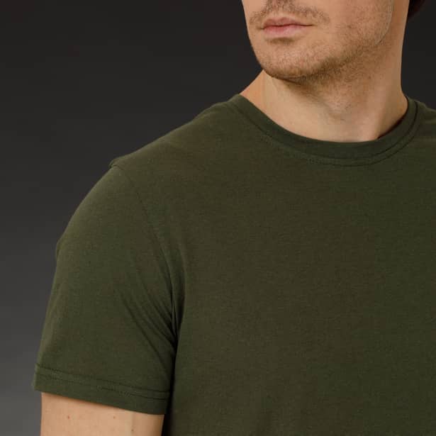 6 - Футболка SPECPROM однотонна, без малюнків. Олива