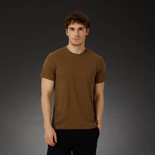 2 - Футболка SPECPROM однотонна, без малюнків. Койот