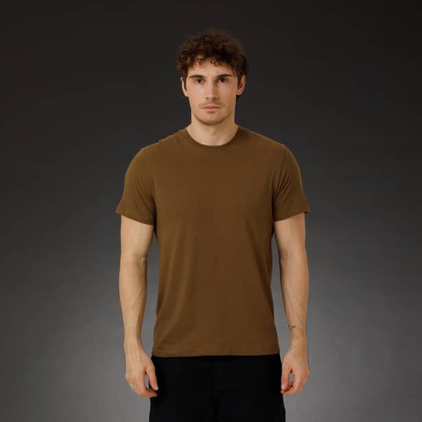 4 - Футболка SPECPROM однотонна, без малюнків. Койот