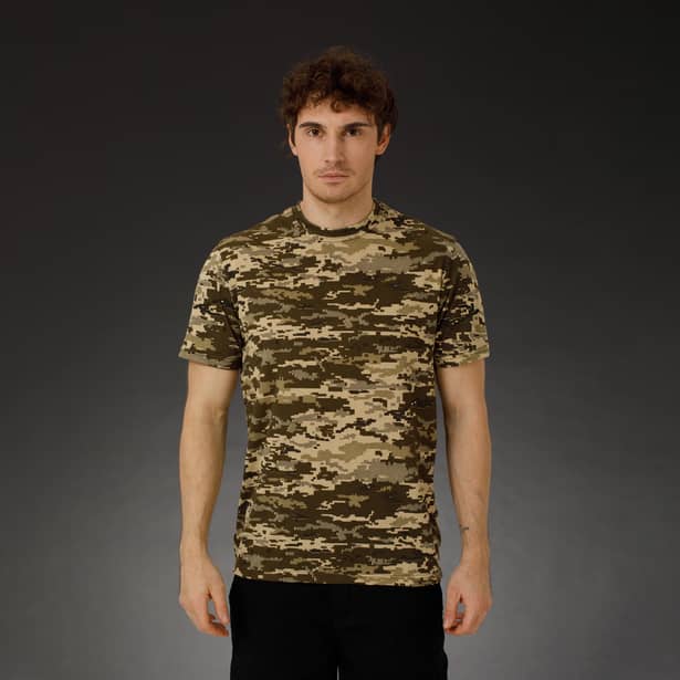 2 - Футболка SPECPROM камуфляжна. Піксель