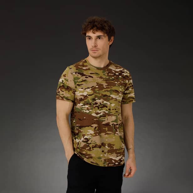 3 - Футболка SPECPROM камуфляжна. Мультикам