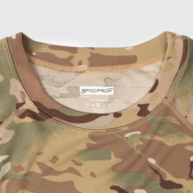 2 - Футболка Coolmax реглан з велкро SPECPROM. Мультикам