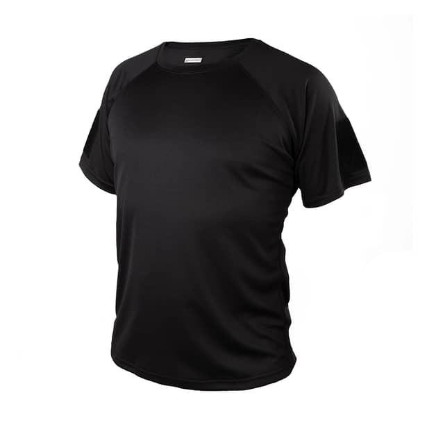 1 - Футболка Coolmax реглан з велкро SPECPROM. Чорний
