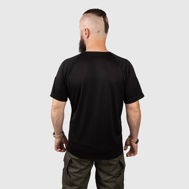 5 - Футболка Coolmax реглан з велкро SPECPROM. Чорний