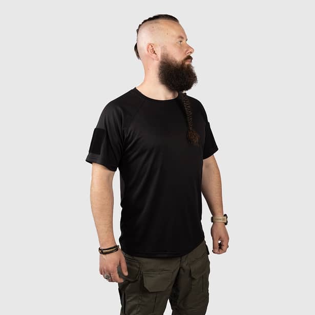 5 - Футболка SPECPROM тактична Coolmax. Чорний