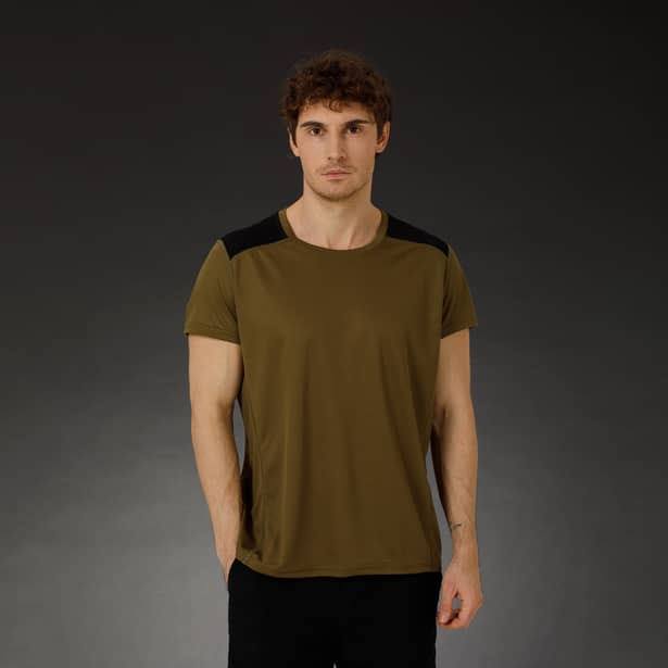 10 - Футболка Combatant Vortex. Хакі