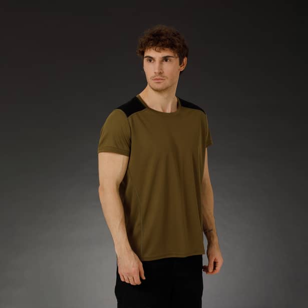 11 - Футболка Combatant Vortex. Хакі