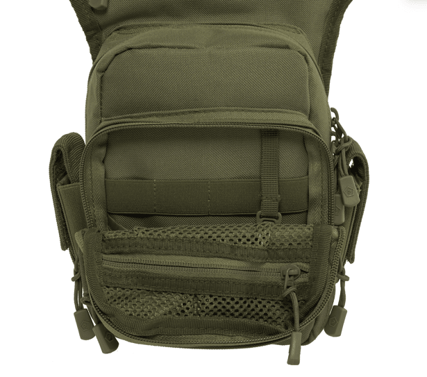 6 - Сумка оружейная на бедро Pentagon Max-S 2.0 Gun Thigh Pouch 3,7 л, Олива