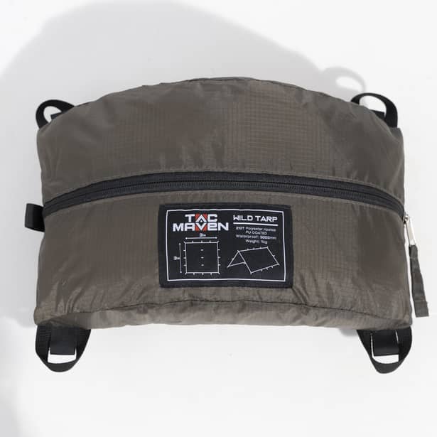 2 - Тент туристичний Pentagon Tac Maven WILD TARP 3x3м, Олива