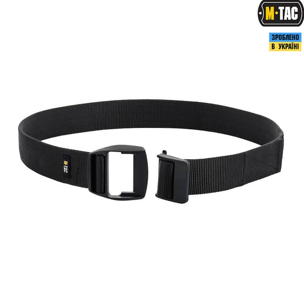 2 - Тактичний ремінь M-Tac Berg Buckle Tactical Belt. Розмір L/XL. Чорний