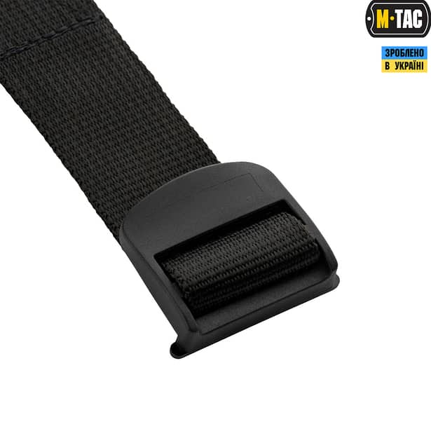 3 - Тактичний ремінь M-Tac Berg Buckle Tactical Belt. Розмір S/M. Чорний