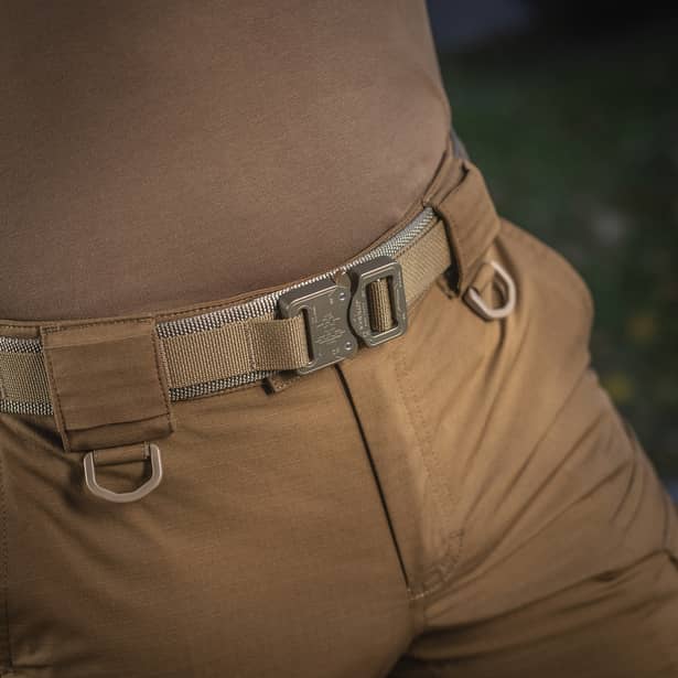 12 - Тактичний ремінь Cobra Buckle Belt M-Tac. Розмір M/L. Койот
