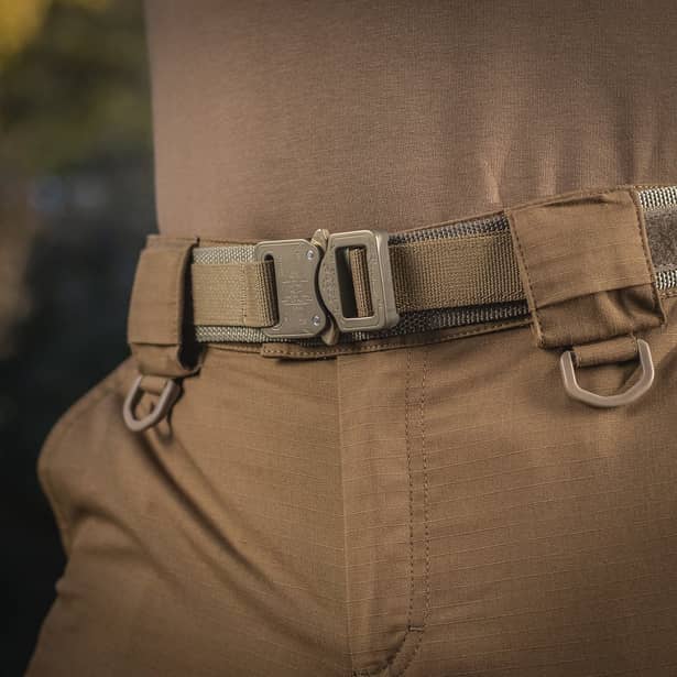 16 - Тактичний ремінь Cobra Buckle Belt M-Tac. Розмір M/L. Койот