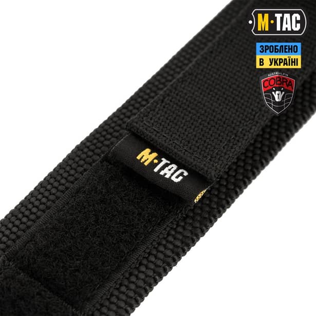 4 - Тактичний ремінь Cobra Buckle Tactical Belt M-Tac. Розмір M/L. Чорний