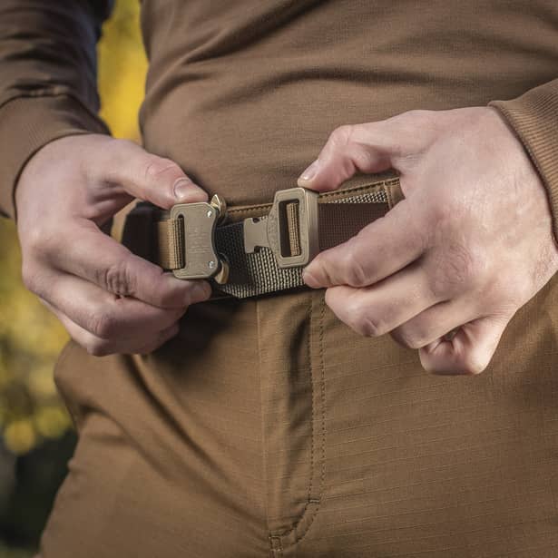 7 - Тактичний ремінь Cobra Buckle Belt M-Tac. Розмір XL/2XL. Койот