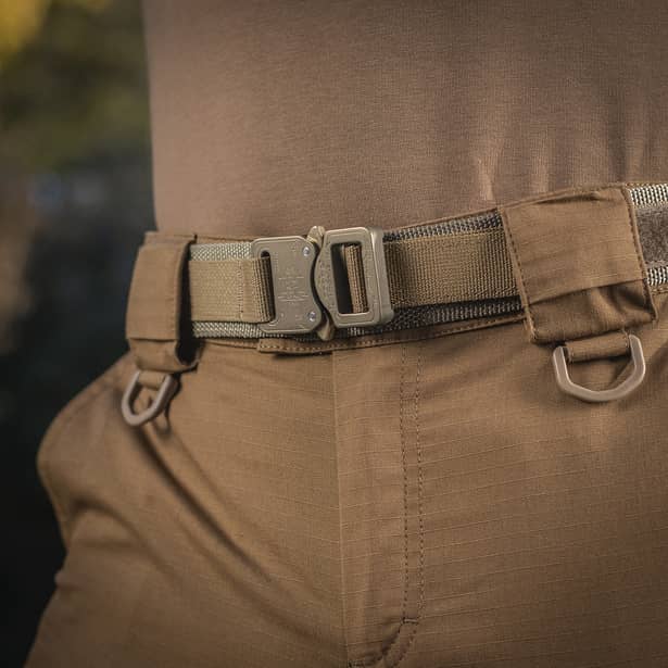 16 - Тактичний ремінь Cobra Buckle Belt M-Tac. Розмір XL/2XL. Койот