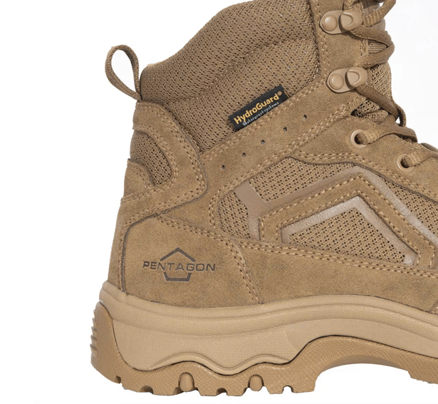 3 - Тактичні черевики Pentagon Scorpion V2 Suede 6, Койот