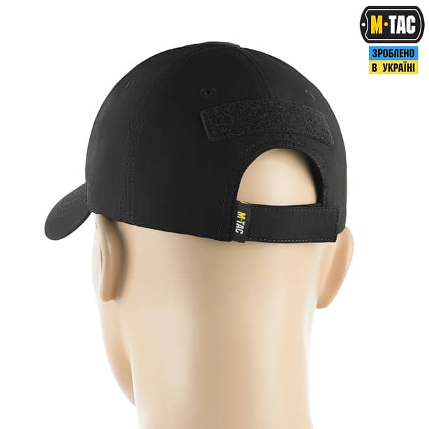 5 - Тактична кепка M-Tac Elite Flex. Чорний