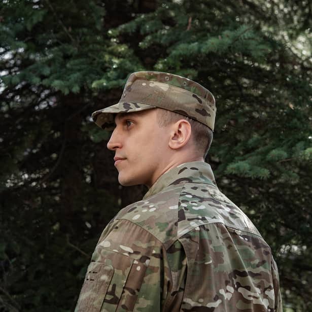 9 - Кепка-мазепинка M-Tac з гербом. Мультикам