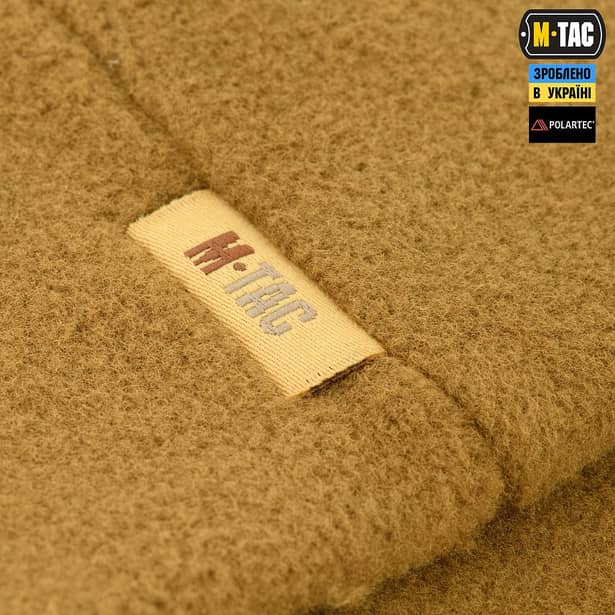 3 - Шапка флісова M-Tac Watch Cap Polartec. Койот