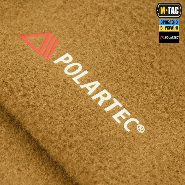 4 - Шапка флісова M-Tac Watch Cap Polartec. Койот