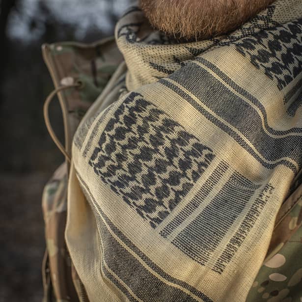 3 - Шарф шемаг, арафатка M-Tac з тризубом. Койот